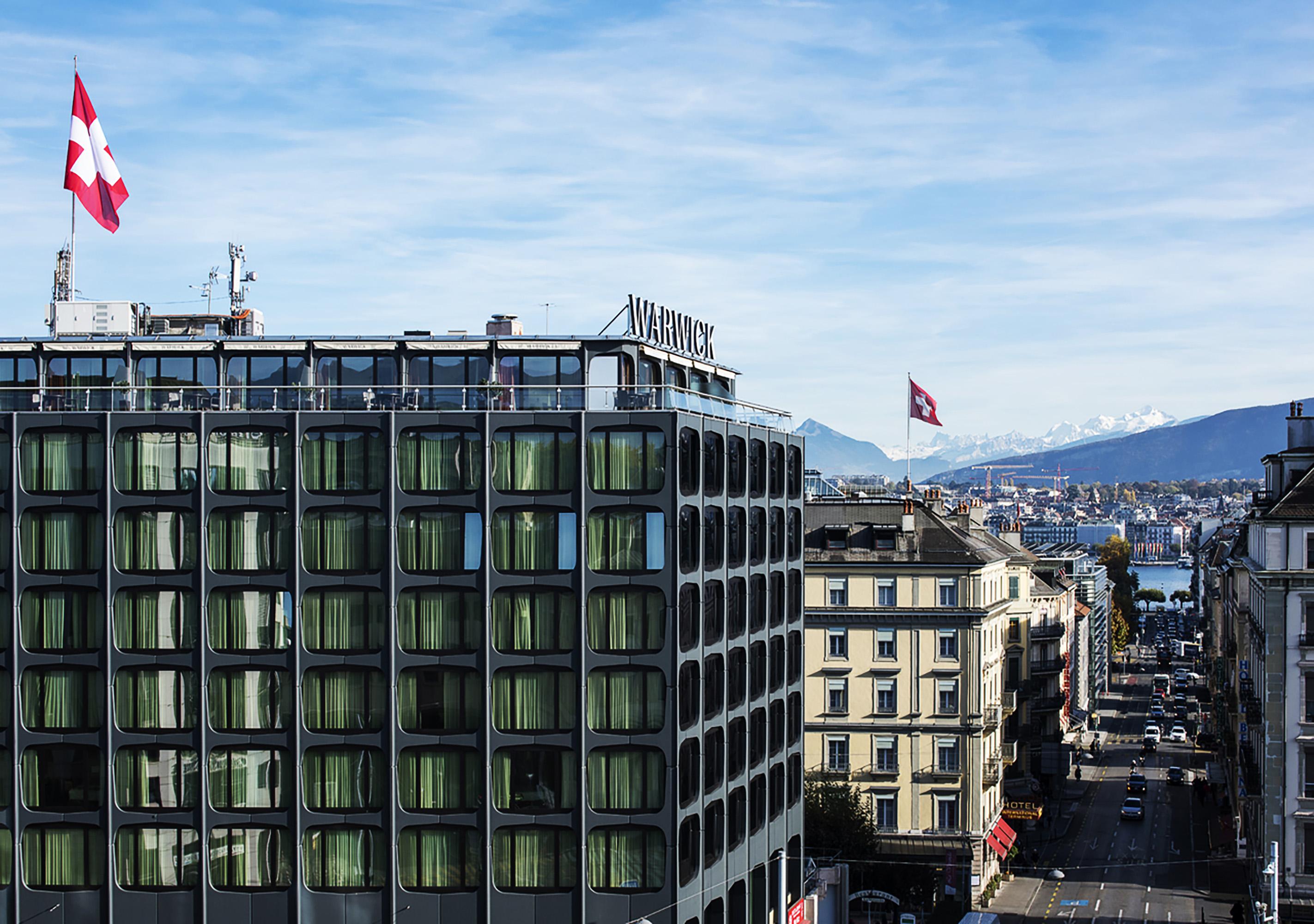 Hotel Warwick Genf Exterior foto