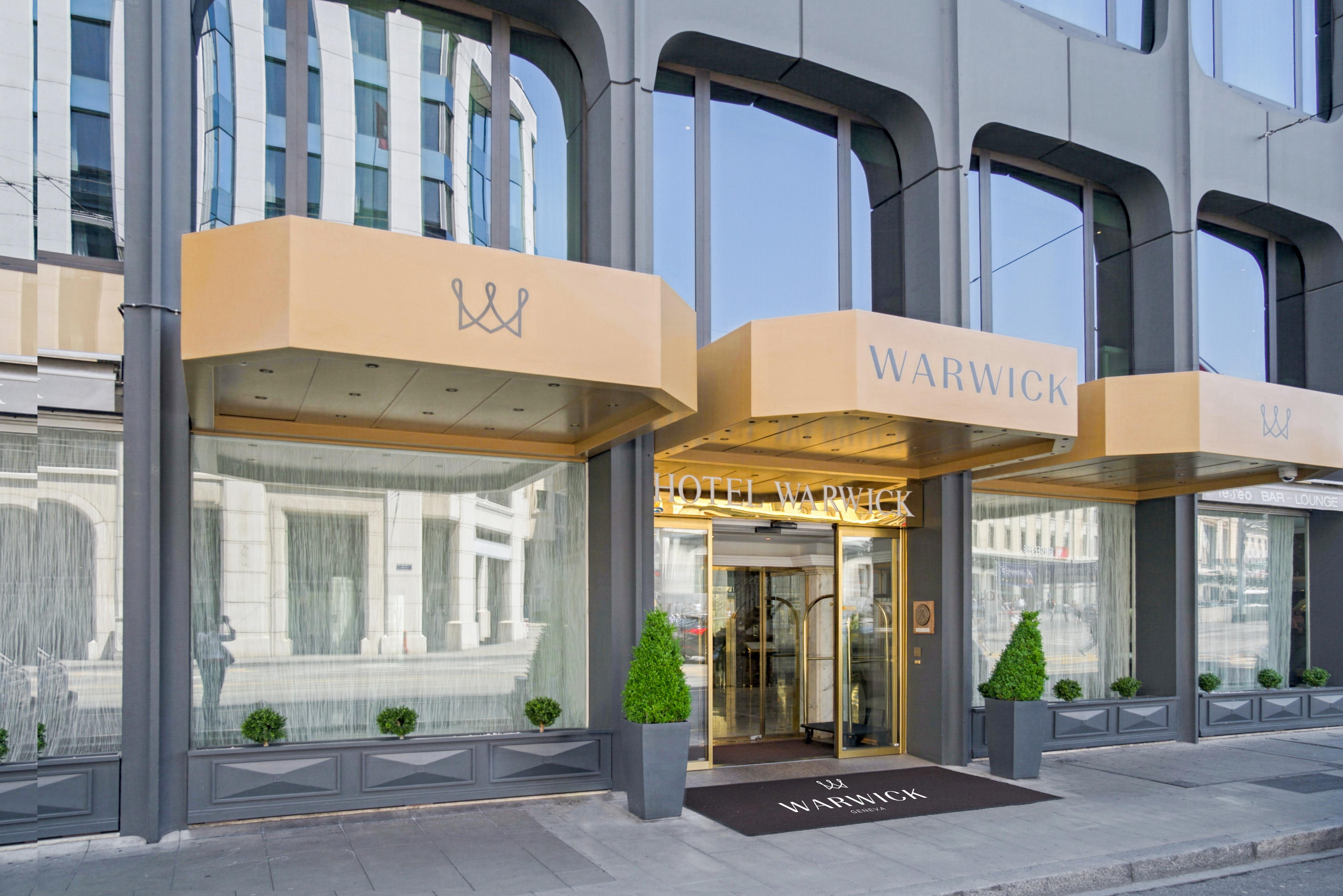 Hotel Warwick Genf Exterior foto